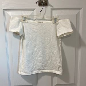 Off the Shoulder Crop Top